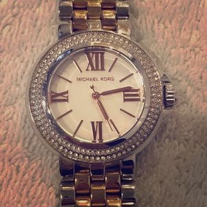 Michael Kors Tri-tone bracelet watch!